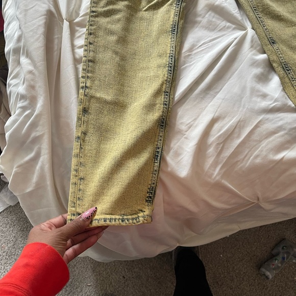 Lemon acid washed jeans never worn from ASOS - Picture 7 of 7